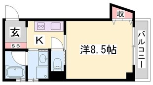 アビックス英賀保駅前の物件間取画像